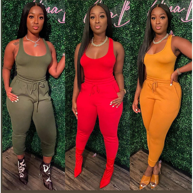 Conyson Summer Gym Wear Seamless New design Fitness Sexy Lounge wear Sweatsuit Women Cozy Jogger Two Pieces Clothing set women