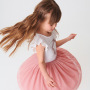 Conyson Wholesale Designs Summer 1-9 Years Children Clothing New Fashionable Cotton Cute Kids Girls Mesh Dresses