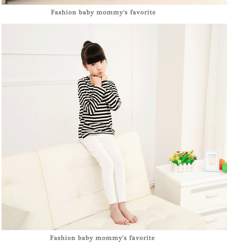 Winter Customized High Quality Non-fading Cute Girls Children's Leggings Children's Trousers