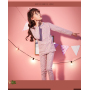 Conyson Wholesale Hot Selling Cotton OEM Service Terno Kids Warm Sleepwear 2 Pcs Girl Cartoon Pajamas Sets
