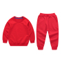 Hot sale Custom Made Outdoor Wholesale toddler jogger sets cotton long sleeve Baby Clothes Kids Tracksuits Sweatsuit Sets