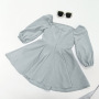 Conyson ins latest boutique fashion child Summer polyester Kids short sleeve Princess Party Elegant FOLD A-line girl Dresses