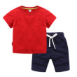 Red + navy blue