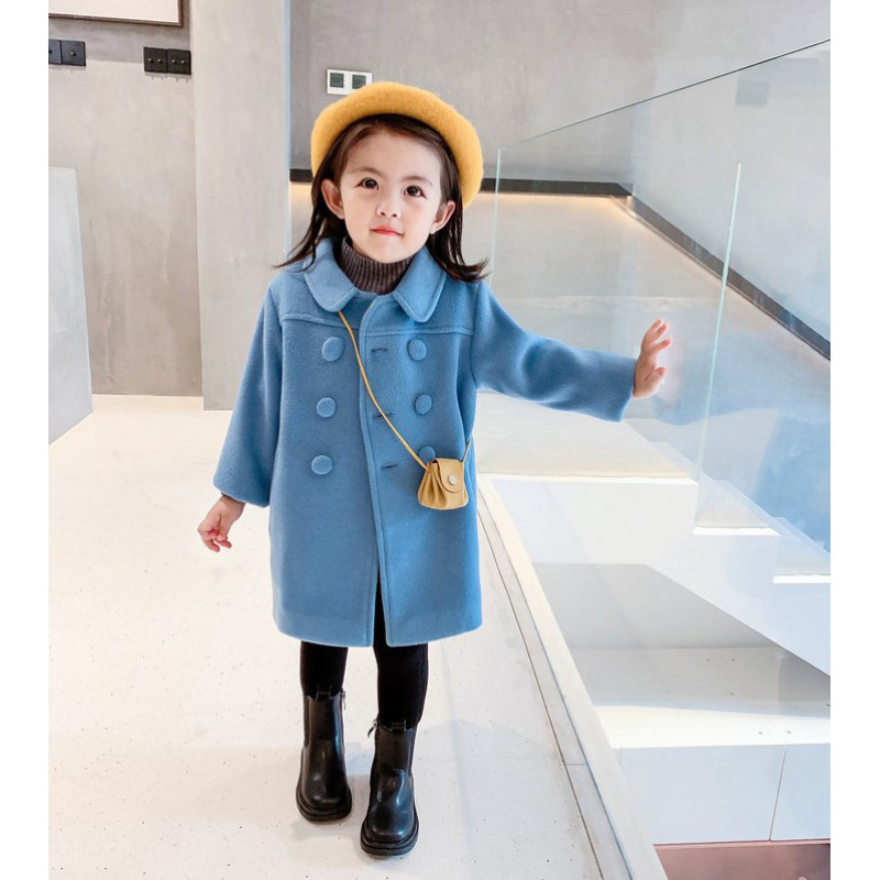 Conyson Children Coat Kids Clothing Outfit England Style Winter Clothes Jacket Baby Girl Windproof Long Winter Coat