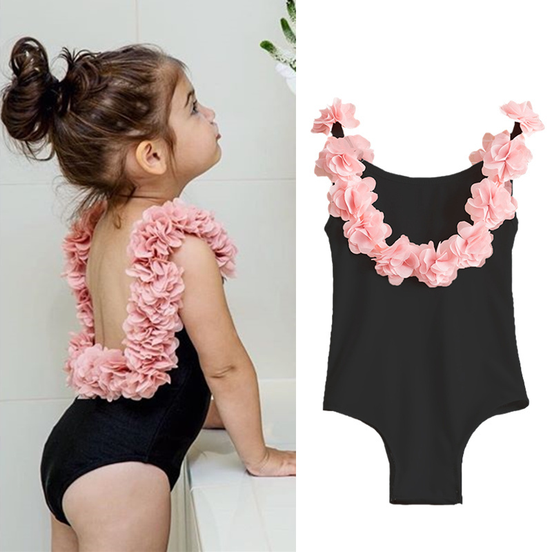 Conyson Hot Beach Baby Girls Ruffles One Piece Swimsuit Newborn Toddler Swimming Bathing Suit Children Backless Beach Swimwear