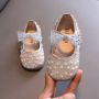 Conyson Fashion Factory Direct Princess Bow Baby Princess Dress Shoes Sweet Bow Infant Prewalker Soft Sole Baby Girls Shoes