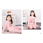 Conyson 100% Cotton Children Clothes High Quality Long Sleeve Anti-Static Two Piece Custom Pajama Set Sleepwear For Kids Girls