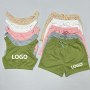 Conyson 2022 Custom Summer Outfits Women Clothing 2 Piece Set Crop Tank Top Jogger Biker Lounge Wear Two Piece Shorts set