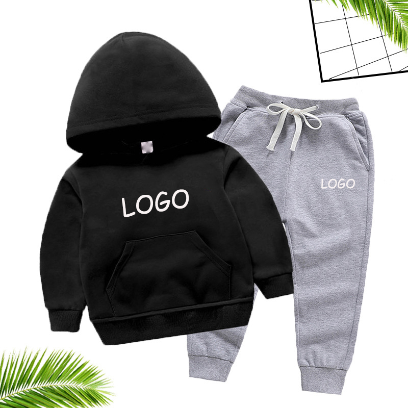 New Wholesale Kids Sweat Suits Kids Boy Long Sleeve Sport T Shirt Pants Clothing Set Toddler Children Boys Clothing Sets
