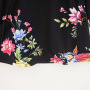 Conyson fashion boutique Cotton Little Girls Mommy And ME long sleeve print flowers Dress Family Parent-Child Clothing