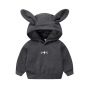 Conyson Unisex Hot Sale Baby Kids Boy Girl Pullover Cute Baby Sweatshirt Customize Rabbit Ear Outfit Toddler Baby Kids Hoodies