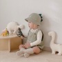 Conyson New Summer 2023 Unisex Pullover Suspenders Sleeveless Newborn Vintage Cute Pattern Bodysuit Cotton Baby clothes Romper