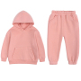 Conyson Wholesale Casual Long Sleeve Outdoor Kids Clothing Suits Customize Boys and Girls 2Pcs Unisex Children Clothing Set