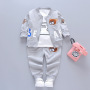 Manufacturers Selling Fashionable Cotton Knitting Three Piece Suit Baby Boys Suit For Boys