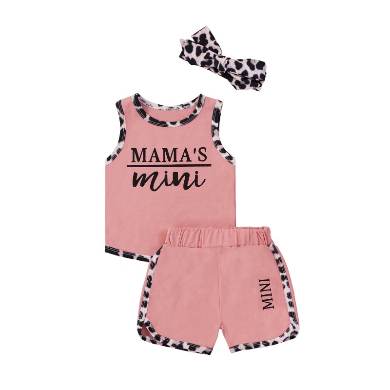 Flying Sleeve Embroidery Casual Girls Clothing Sets 2pcs Kids Clothes Set New Shortsleeve Girls Boutique Outfits