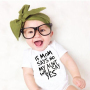 Conyson wholesale baby clothes romper plain custom printing LOGO short sleeve colorful blank 100% organic combed cotton romper