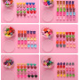 Mini Cute Candy Color Small Hair Clips Flower Doudou Plastic Hairpins Girls Ponytail Fashion Simple Hair Headwear