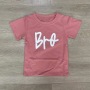 Camiseta infantil Conyson Summer, blusa de algodão para meninas e adolescentes, estampa de letras, moda masculina.