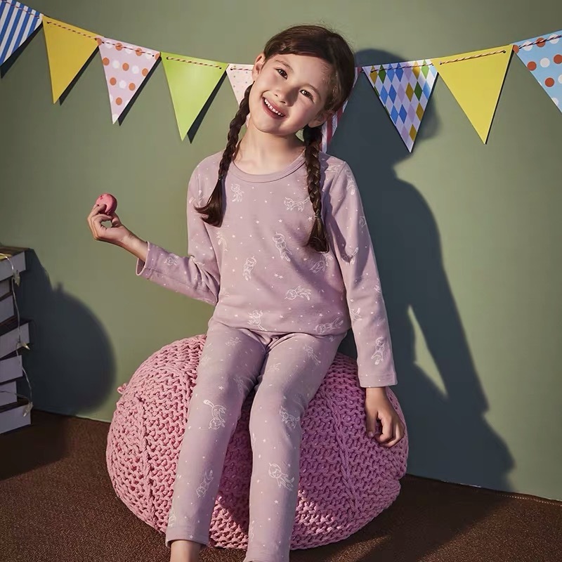 Conyson Wholesale Hot Sale New Fashion Kids Clothes Sleepwear Bedroom Baby Boys and Girls Unisex Fancy Print Clothing Set Pajama