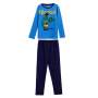 2020 Hot Sale O-Neck Customize 4-14Years Cartoon Breathable Knitted 2 Piece Cute Pajama Set