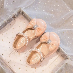 Conyson Wholesale Discount Summer Latest Design Pu Hook & Loop Soft Microfiber Greatbuy Children Bow Shoes Girls Princess Sandal