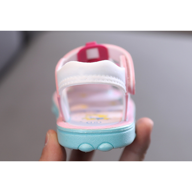 Conyson rts hot sale 1-3years summer baby soft shoes Korean fashion design toddler child Non-slip kids boy girl walking sandals