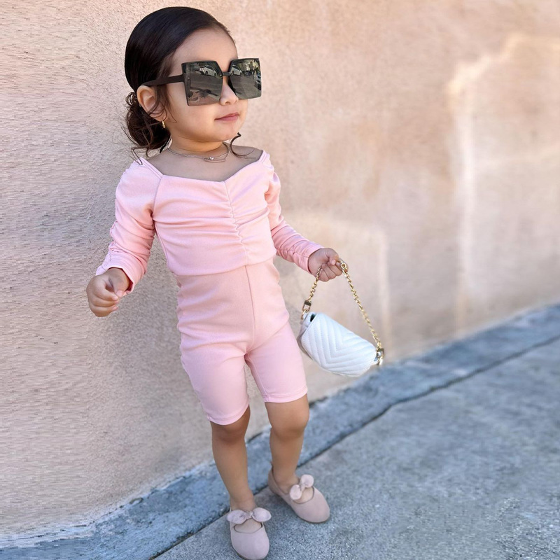 Conyson New Hot Fashion Kids Clothes Boutique Summer Bodysuits Kids Casual Custom Baby Girls Sleeveless One Piece Solid Jumpsuit
