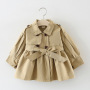 2021 new pretty and cute Korean design autumn winter girl's coat jacket windbreaker casual clothing for children