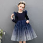Conyson Korean Ruffle Short Sleeves Kids Summer Sweet Skirt Colorful Princess Lace Tulle Baby Girls Dress 3-12 Years
