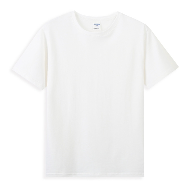 high quality Cheap Promotional Plus Size Men's T-shirts plain Custom Logo Printed Cotton Polyester t shirts