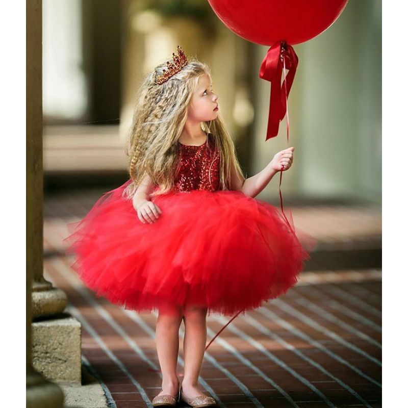 Conyson Wholesale High Quality Children Clothing Puffy Princess Skirt Sequins Baby Flower Dresses Baby Mesh Tutu party dress
