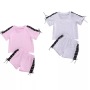 Conyson Wholesale Hot New Kids Clothes Children Summer Baby Little Girls Short Sleeves T-shirt Shorts String Design Clothing Set