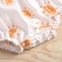 Wholesale Newborn Kid Summer Girls Rompers One Piece Sleeveless Belt Flowers Print Strap Jumpsuits baby rompers