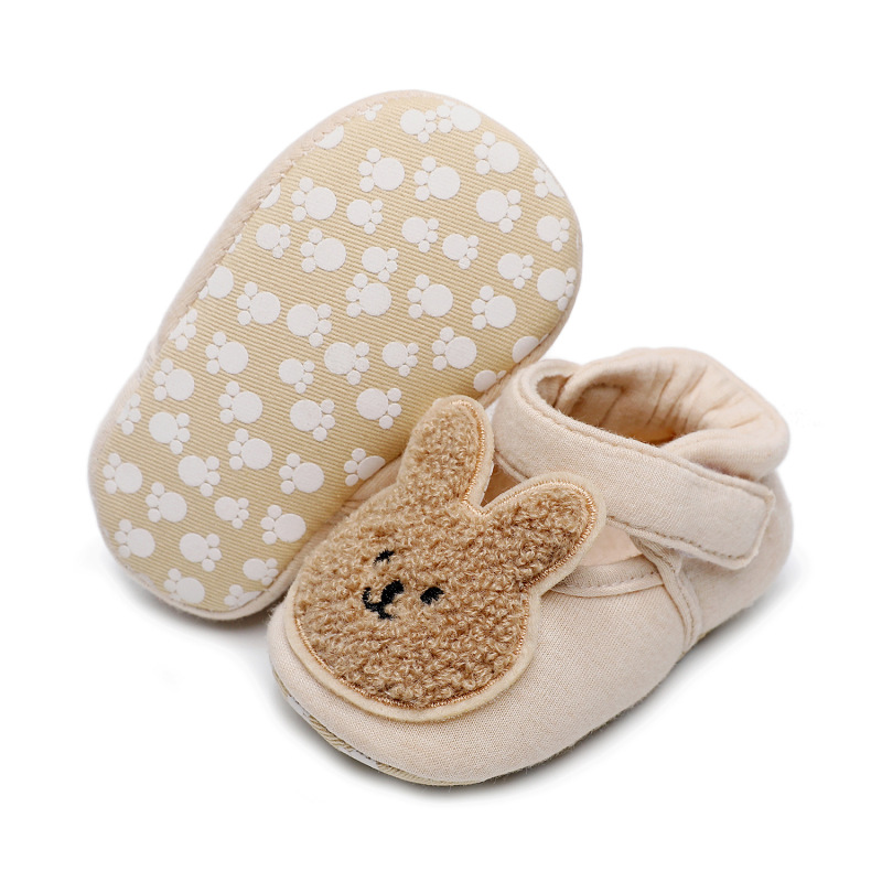 Conyson 2023 Spring Autumn Baby Colored Cotton Thin Shoe Cute Baby Toddler Children's Non-Slip Soles Unisex cartoon Baby Shoes