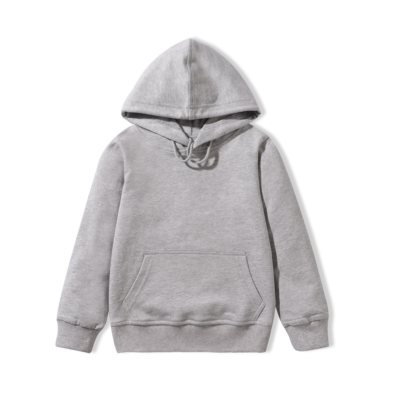 Conyson Wholesale Customize Logo Crew Neck Sweatshirts Kids Pullover Toddler Boys and Girls Unisex Blank Kids Clothes Hoodies