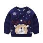 Knitting Patterns Baby Boy Designs Christmas Sweater Fashion Trend Sweaters Christmas Deer Print Boys Sweaters