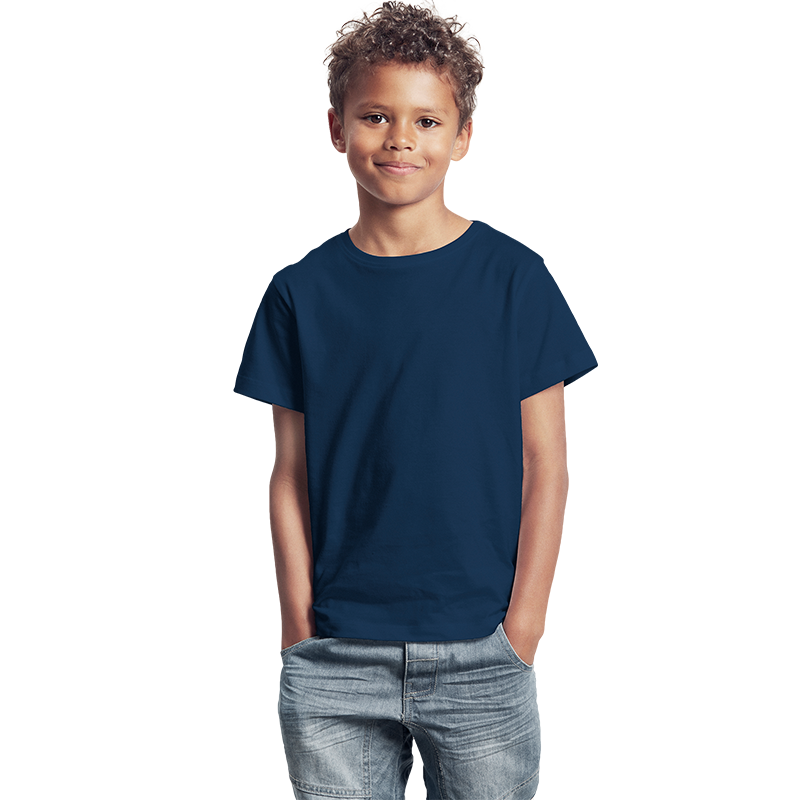 Conyson Custom Logo 100% Cotton Summer Clothes New Children Solid Short Sleeves Popular Design Kids T-shirt Boys Clothes Hot