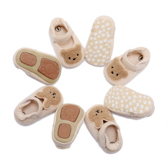 Conyson 2023 Spring Autumn Baby Colored Cotton Thin Shoe Cute Baby Toddler Children's Non-Slip Soles Unisex cartoon Baby Shoes