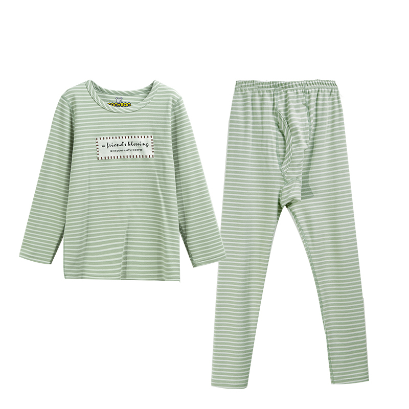 Korean kids pajamas set kids pajamas sleepwear soft autumn&spring kids pajamas  AL10996