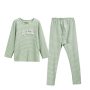 Korean kids pajamas set kids pajamas sleepwear soft autumn&spring kids pajamas  AL10996