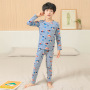 Factory Direct Sales Knitted Kid Cotton Pajamas Sleepwear Children Pajamas Set