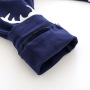 Autumn Winter Newborn Baby Cartoon 2pcs Outfit Christmas Elk Pullover Hooded Sweater And Trousers Baby Boys Cotton Clothes
