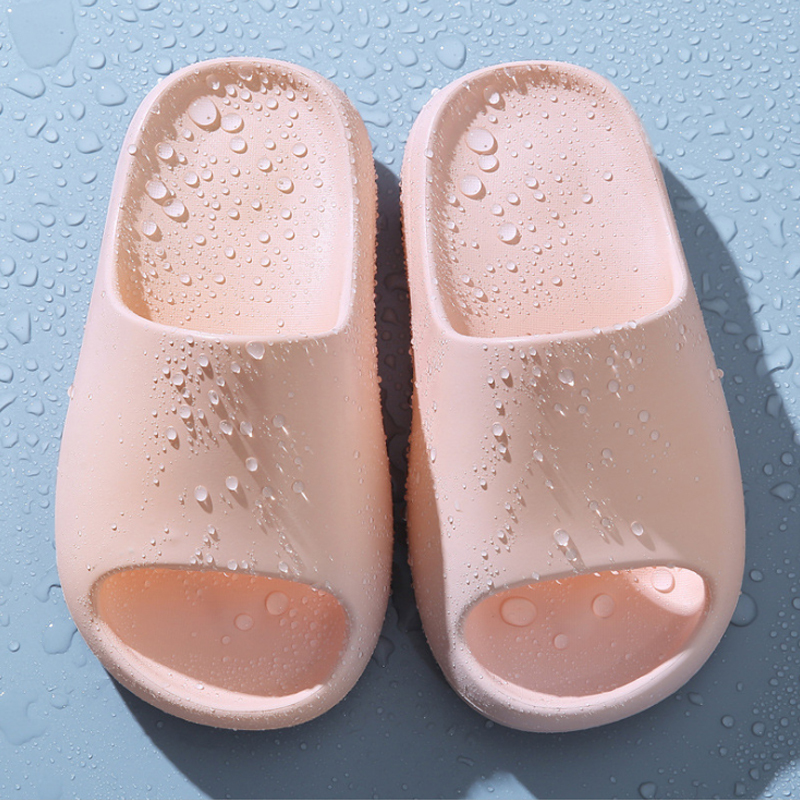 Conyson Hot sale super soft 100% real indoor EVA children's slippers children baby kids slides