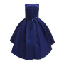 High Quality Layered Dress Kids Princess Printed Flower Christmas Evening Girls Party Dresses
