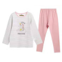 wholesale Autumn Boys kids pajamas Long Sleeve Knitted girls sleepwear set Cartoon baby pajamas kids