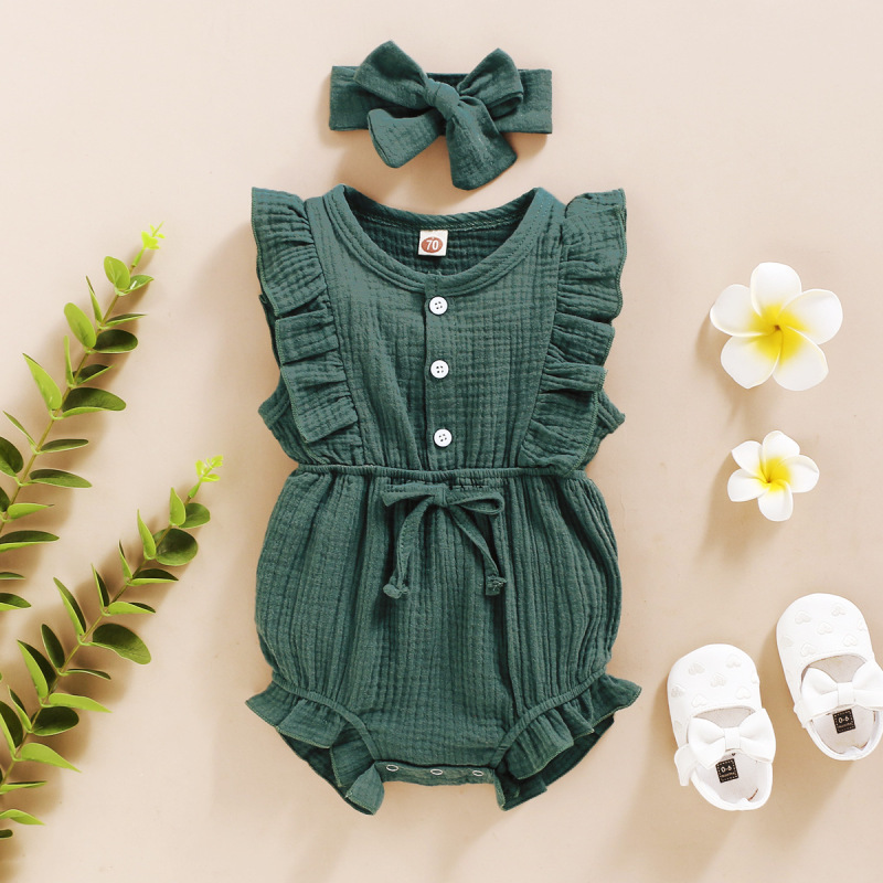 New Girls Romper Dress Fashion Latest Design Dress Various Color Latest Fashion Kids Birthday Gifts Newborn Baby Romper Girl