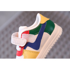 Conyson wholesale toddler kids spring patchwork Korean fashion boutique designer running sport shoes infant boy girl sneaker