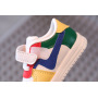 Conyson wholesale toddler kids spring patchwork Korean fashion boutique designer running sport shoes infant boy girl sneaker