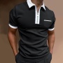 Conyson Wholesale Hot Selling Competitive Price Pure Color Short Sleeve Fashion Custom Logo Men's Fashion Polo Golf Shirts