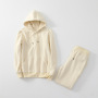 custom men's suits knit pullover pant tracksuit plain wholesale sweatshirts unisex women's men's hoodies set